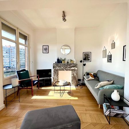 לייז' Bellevue - Grand Appartement Pour 5 Sur Les Quais De La Meuse מראה חיצוני תמונה